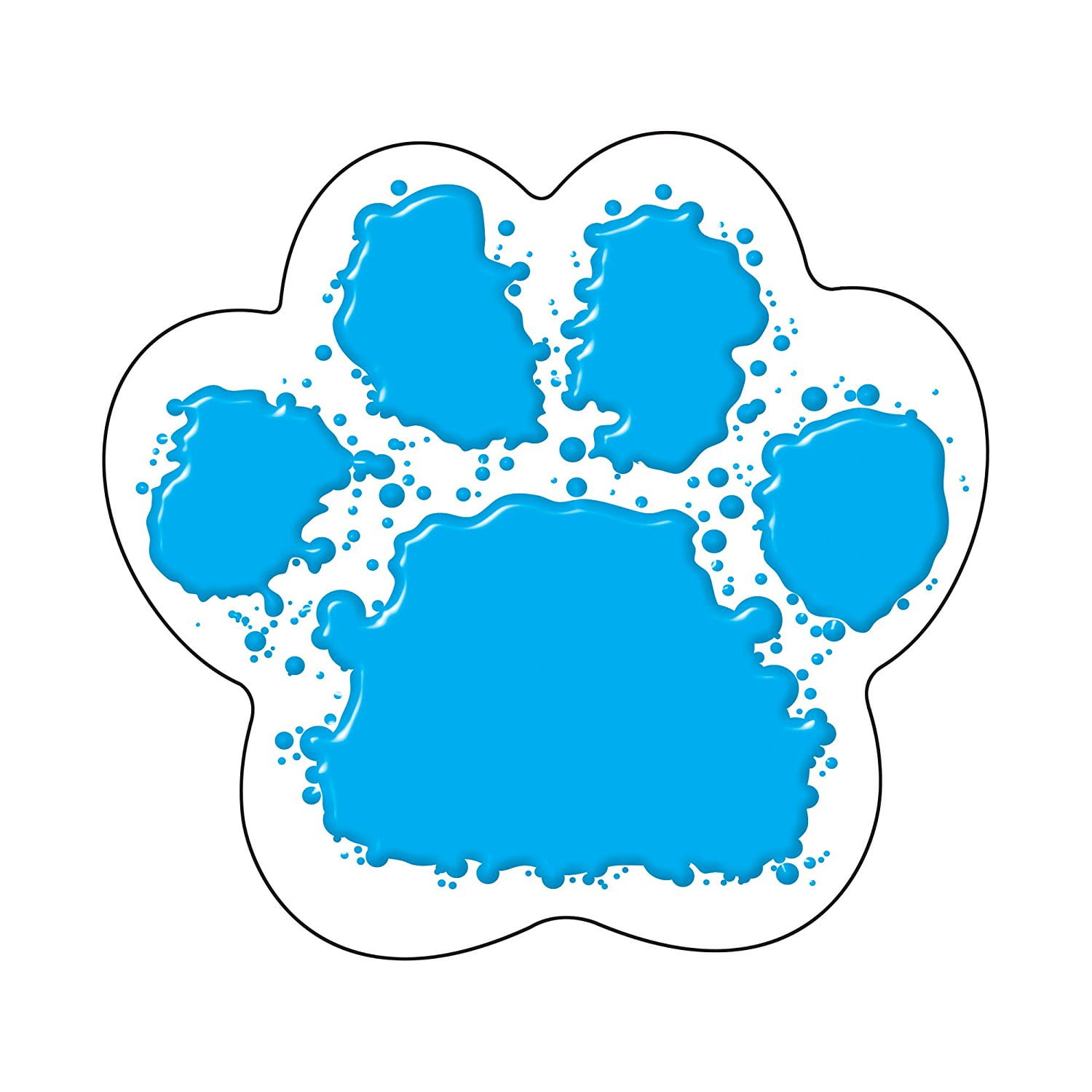 Trend Enterprises Paw Print Classic Accents Classroom Decoration