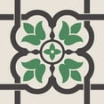 thumbnail image 6 of Mi Alma Floral Green Gray Tile Stickers - Removable Vinyl 4x4, 24 pcs, 6 of 11