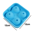 thumbnail image 2 of Moldes para hacer bolas de hielo para cóctel de whisky, fabricante de cubitos de hielo redondos artesanales para congelador de fácil liberación Vhermosa Utensilios de Cocina, 2 of 5
