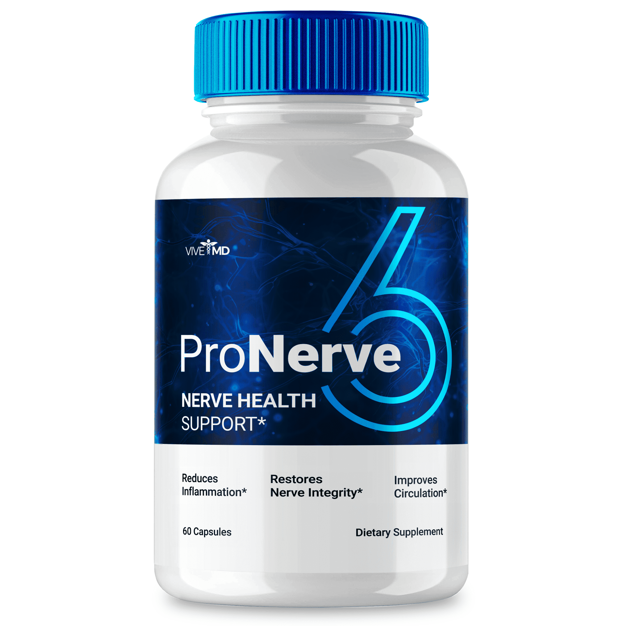 ProNerve 6 Nerve Health Supplement to Support Nerve Functions & Relief 60ct