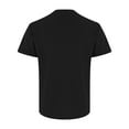 thumbnail image 5 of Prolriy Shirts for Men Spring Summer Casual V Neck Solid Short Sleeve Tee Shirt Top Blouse Mens Shirts Black L, 5 of 8