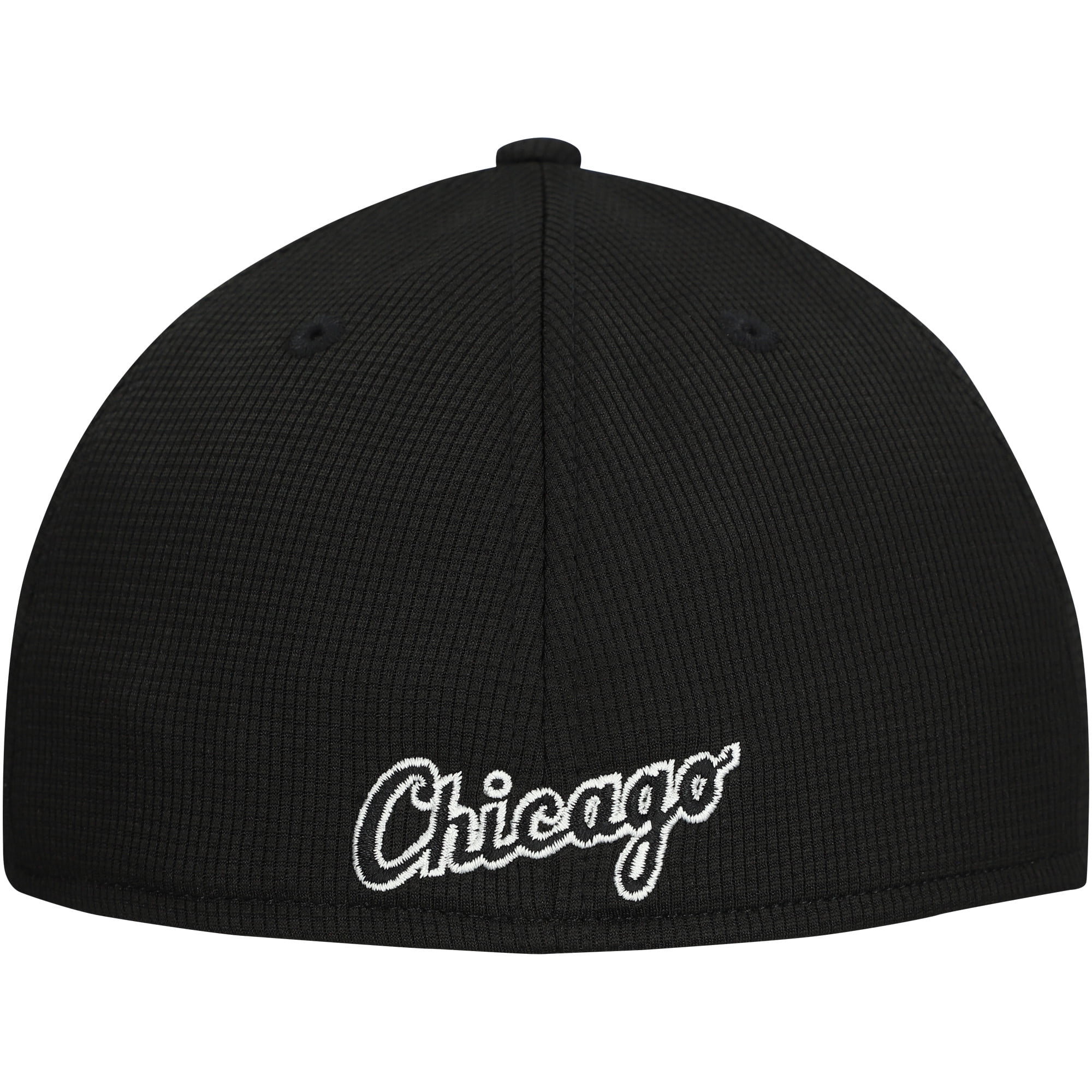 Men's New Era  Black Chicago White Sox 2025 Batting Practice 39THIRTY Flex Hat