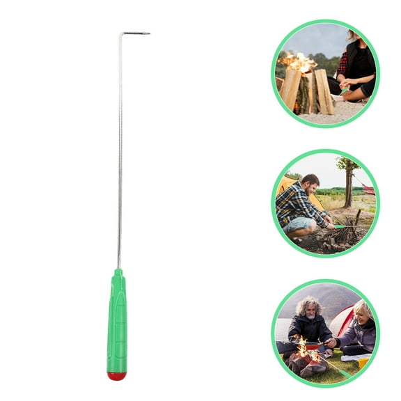 IFANLANDOR 1Pack Poker Tool for Indoor Fireplaces with Iron and Plastic Material