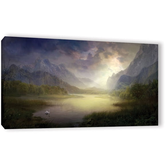 ArtWall Philip Straub "Silent Morning" Gallery-wrapped Canvas