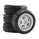 thumbnail image 5 of 4 ruedas de goma de 2,7 x 1 pulgada para accesorios de orugas RC 1/18 2S 223S Blanco, 5 of 9
