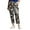 Khaki, variant on Womens Pants Casual Loose Camouflage Print Spring Summer Casual Washable Comfort Stretchy Cropped Trousers