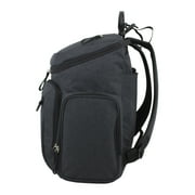 Eastsport Wooster St. Diaper Backpack, Large Capacity, Dark Grey with Changing Pad, Stroller Straps, and Insulated Pockets
