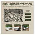 thumbnail image 4 of Septic Fabric, 0.55 oz, White, 4' x 300' - Non-Woven Geotextile for Drainage, Filtration & Soil Separation in Wastewater Systems, Leach Fields & French Drains, 4 of 9