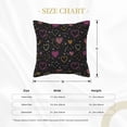 thumbnail image 4 of Bingfone Decorative Pillow Covers 18"x18" Heart and Stars Couch Pillow Cases Modern Farmhouse Covers for Couch Sofa Bed, 4 of 9