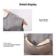 thumbnail image 5 of Ganfancp Organizador de Ropa Interior de Doble Cara para Colgar En El Armario, Grisorganizador de Sujetadores para Colgar En El Armario, Estante de Pared Extragrande con Bolsillos de Malla para Colga, 5 of 7