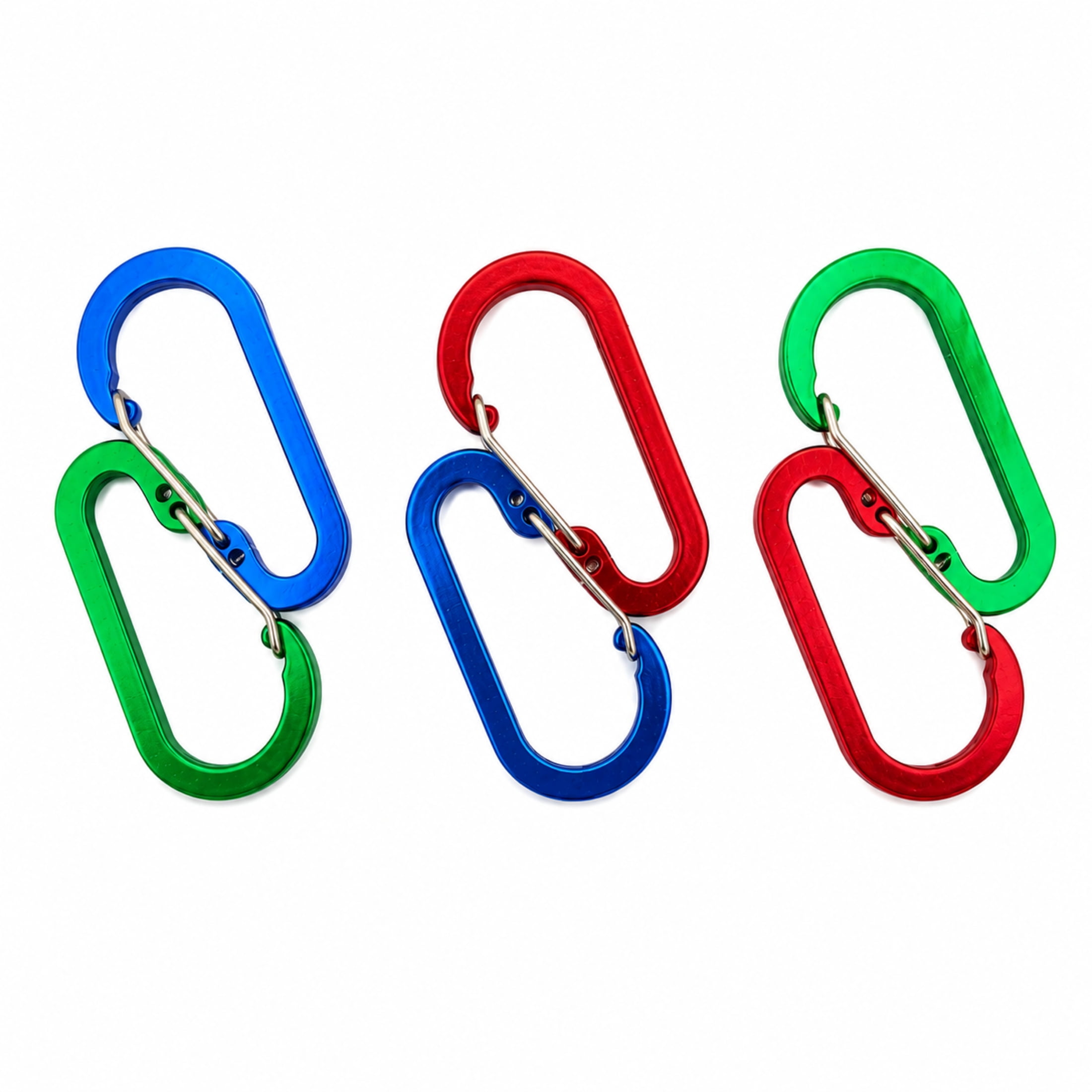Multicolor Aluminum Latch Spring Links, 2 Pack, Peerless Chain Company, #4760239F