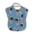 thumbnail image 2 of Kdxio Cute Cartoon Astronaut Bibs For Babies, Baby Bibs for Eating, Toddler Bibs, Waterproof Bibs, Feeding Bibs, for Toddlers, Boys, Girls, 2 of 8