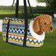 thumbnail image 3 of Mochila con cremallera para perros y gatos pequeños Terciopelo 1, 3 of 8