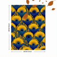 thumbnail image 3 of Peacock Feather Canvas Wall Art, Elegant Botanical Print for Living Room, Bedroom, Dining Room, Office and Entryway Decor, 3 of 8
