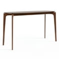 thumbnail image 2 of Furniture of America Erik 59" Rectangle Counter Height Dining Table, Walnut, 2 of 11
