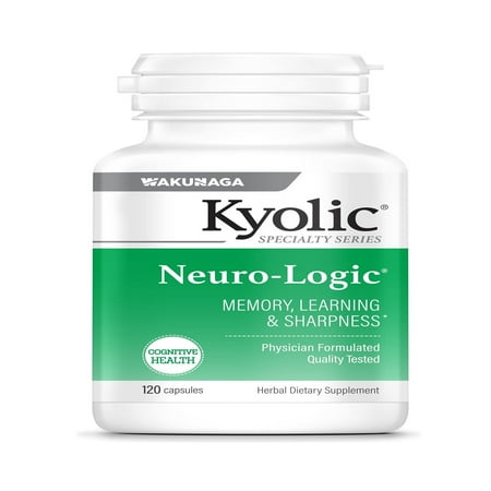 Kyolic Aged Garlic Extract Neuro-Logic Memory, Learning And Mental Acuity - 120 Capsules