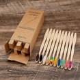 thumbnail image 3 of Bamboo Toothbrush Soft Bristle Toothbrush 10-Pack - BPA Free Adult Soft Bristle Toothbrush | Eco-Friendly, Compostable & Biodegradable Toothbrush | Na, 3 of 5