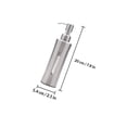 thumbnail image 2 of HAMPPLIES Hand Soap Bottle Stainless Steel for Kitchen Use Household Users 1Set, 2 of 8