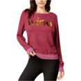thumbnail image 1 of Dream Scene Womens Wine Sweatshirt, Red, X-Small, 1 of 1