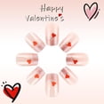 thumbnail image 3 of Ataúd mediano para San Valentín, 24 unidades, de Press on Nails, GUAACCB, 3 of 7