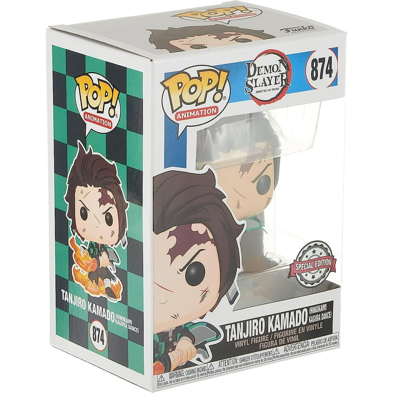 Funko Pop Chase Demon Slayer - Tanjiro Kamado (exclusive Glows In