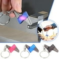 thumbnail image 3 of Zinc Alloy and ABS Static Eliminator Keychain for Cars: Reduces Static Electricity and Comes in Multiple Colors, 3 of 9