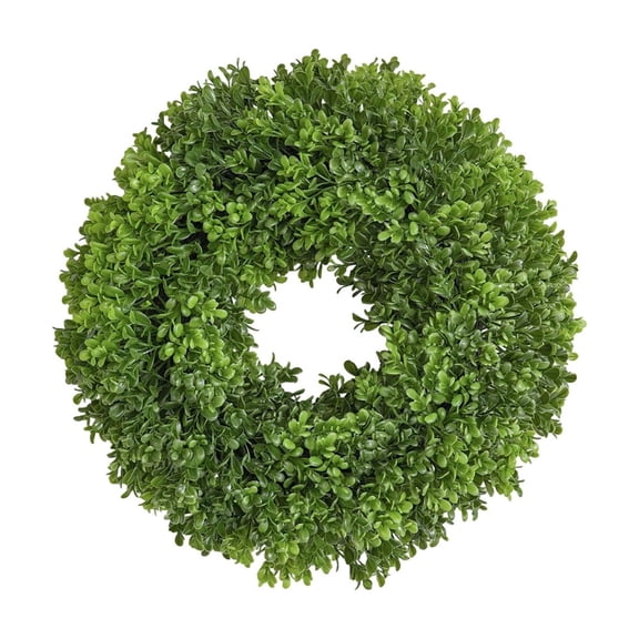 YingYouFu Large Easter Wreath Front Door 15.74 inch Artificial Spring Wreaths for Front Door Farmhouse Wedding Green Year Round Indoor Outdoor for Summer Wreath