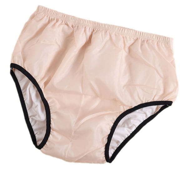 Aellinatey Adult Plastic Pants,Waterproofs Incontinence Underpants,Pull on Cover Pants