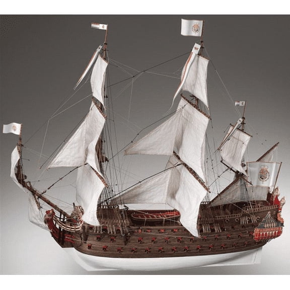 Dusek D022Nuestra Senora - Plank-On-Bulkhead Wood Ship Model Kit - 1:72 Scale - 905 mm (36") Long
