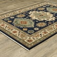 thumbnail image 6 of HomeRoots Rust Gold Pale Olive Beige Salmon Oriental Power Loom Stain Resistant Area Rug, 6 of 10