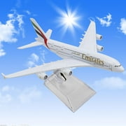 1:400 Alloy Emirates Airlines A380-800 Simulation Passenger Aircraft Model Decoration Model Plane Toy Airplane Birthday Gift