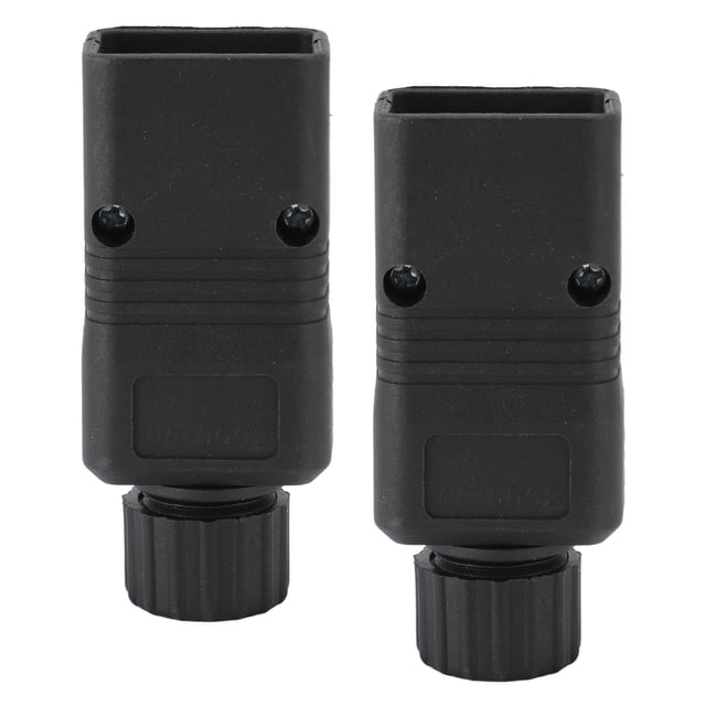 Adaptador de enchufe de Alimentación IEC 320 C20, Aislando 2 Piezas de Cablado Desmontable IEC320 C20 RECUPADOR DE ALCELACIO DE POLED