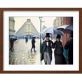 thumbnail image 2 of Art.com 'Paris Street; Rainy Day', 1877 Giclee Print by Gustave Caillebotte, Brown Frame Wall Art, 21" x 17", 2 of 5