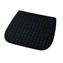Tie-Strap Cotton Cushion Universal Chair Pad 19x17x0.4in All-Season Non-Slip Office Dining Camping