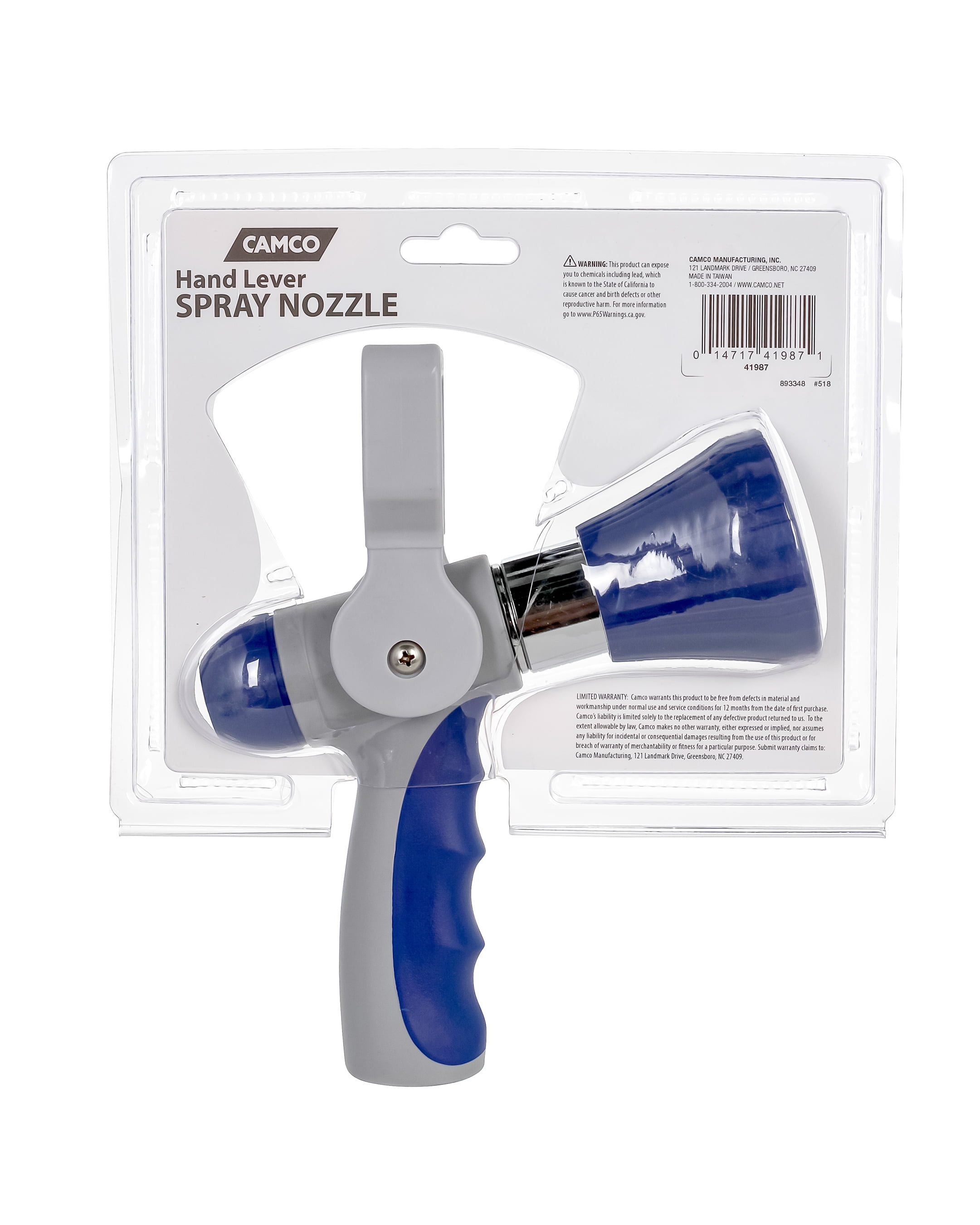 Camco Coil Hose Nozzle, Hand Lever (41987)