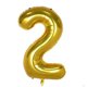 thumbnail image 1 of Globos con números de lámina dorada 2.3.4.5.6 de 40 pulgadas para 2023 Fiesta de fin de año Suministros para fiestas Decoraciones de graduación, 1 of 5