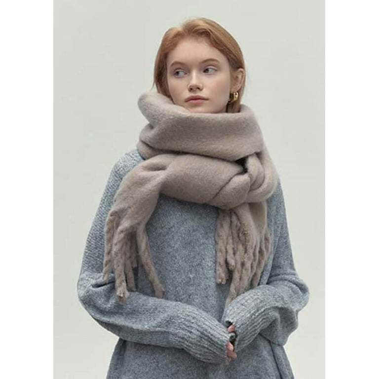 CoCopeaunts Winter Scarfs for Women Cold Weather Cashmere Feel Big