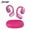 Rosered(S11), variant on ZIHNIC S05 AI Translation Earbuds - Real-Time 134-Language Voice Translator via App, Open-Ear Bluetooth 5.4, IPX5 Waterproof HiFi Headphones for Travel, Gaming, Sports (Pink)