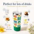 thumbnail image 4 of Biddlebee 20oz Insulated Stainless Steel Tumbler with Straw and Silicone Boot, Faith, 4 of 10