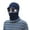 Navy Blue, variant on Mosey Men Winter Hat Sunshade Thermal Knitted Elastic Short Brim Full Protection Anti-slip Unisex Outdoor Camping Skiing Balaclava Cap Hat Scarf Integrated Headgear