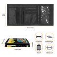 thumbnail image 6 of FUIALDOLG Cartoon Bus Dripping Icing Youth Wallet for Sports, Polyester Trifold Money Organizer with Zipper Wear Resistant Children Wallets, 6 of 7
