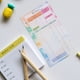 thumbnail image 4 of BRIGHTFUFU 1 juego de cuaderno de presupuesto con hojas sueltas, papeles de seguimiento de gastos y bloc de notas portátil., 4 of 8