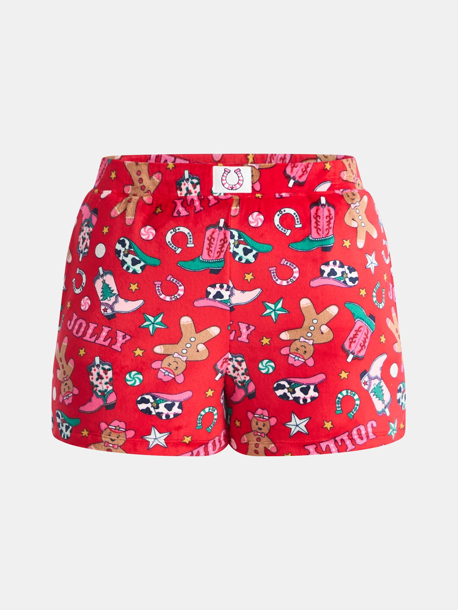 Holiday Time Women's 2 Pack Sleep Shorts, Sizes XS to 3X