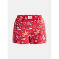 thumbnail image 6 of Holiday Time Women's and Women's Plus Christmas Sleep Shorts, 2-Pack, Sizes XS-3X, 6 of 7