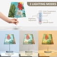thumbnail image 5 of Pineapples Lemons Floral Leaves LED Desk Lamp Table Lamp USB Bedside Nightstand Small Lamp for Bedroom Living Room Kids Room, 5 of 8