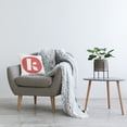 thumbnail image 3 of Stupell Industries Red Initial K Decorative Printed Throw Pillow, 18 x 18, 3 of 5