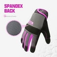 thumbnail image 4 of HANDLANDY Utility Work Gloves Women, Thin Mechanic Working Gloves Touch Screen, Pink, Medium, 4 of 9