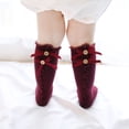 thumbnail image 3 of ITFABS Baby Mid Tube Socks Knee High Stylish Ruffled Soft and Breathable Stockings, 3 of 4