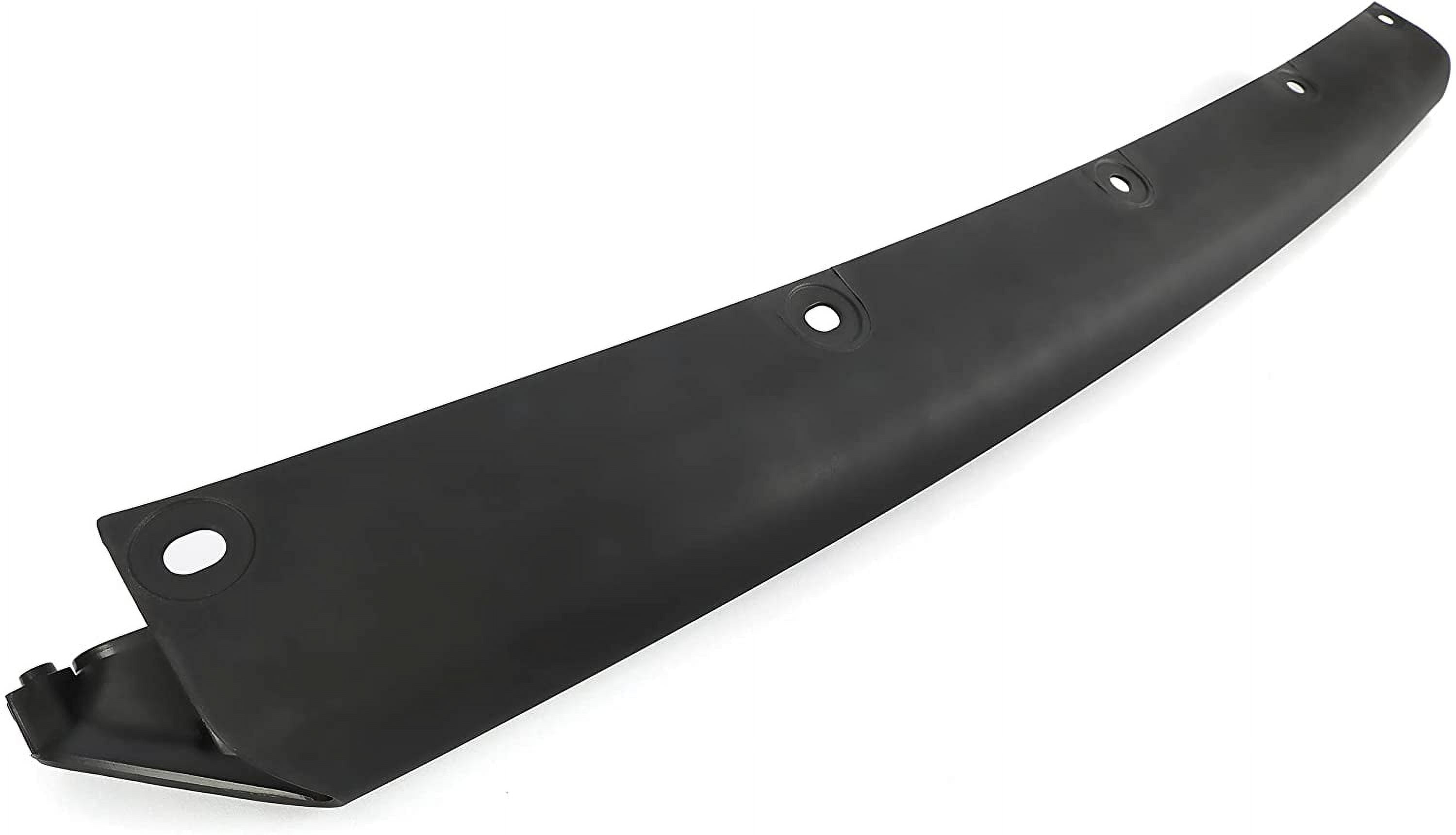 Munirater Front Bumper Cover Lower Trim Molding Chrome