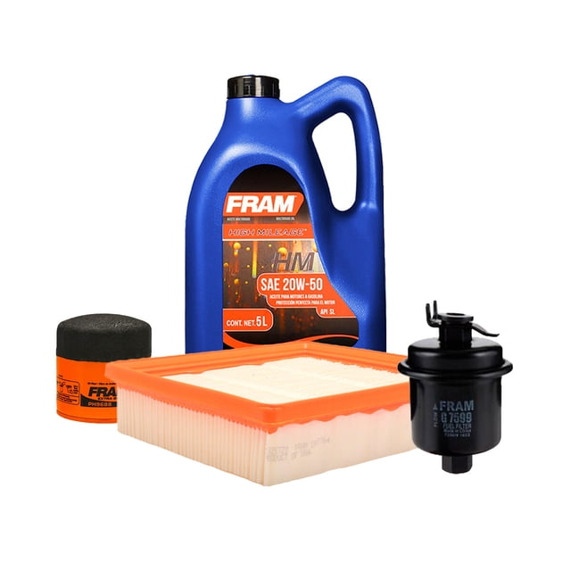 Kit De Aceite Mineral 20W50 Compatible con Kit De Afinación Sin Bujías Honda Cr-V L4 2.0L del 1997 al 2001